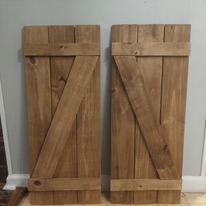 Farmhouse shutters